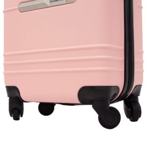 Travelers Club Richmond Spinner Luggage, Rose Gold, Carry-On 20-Inch