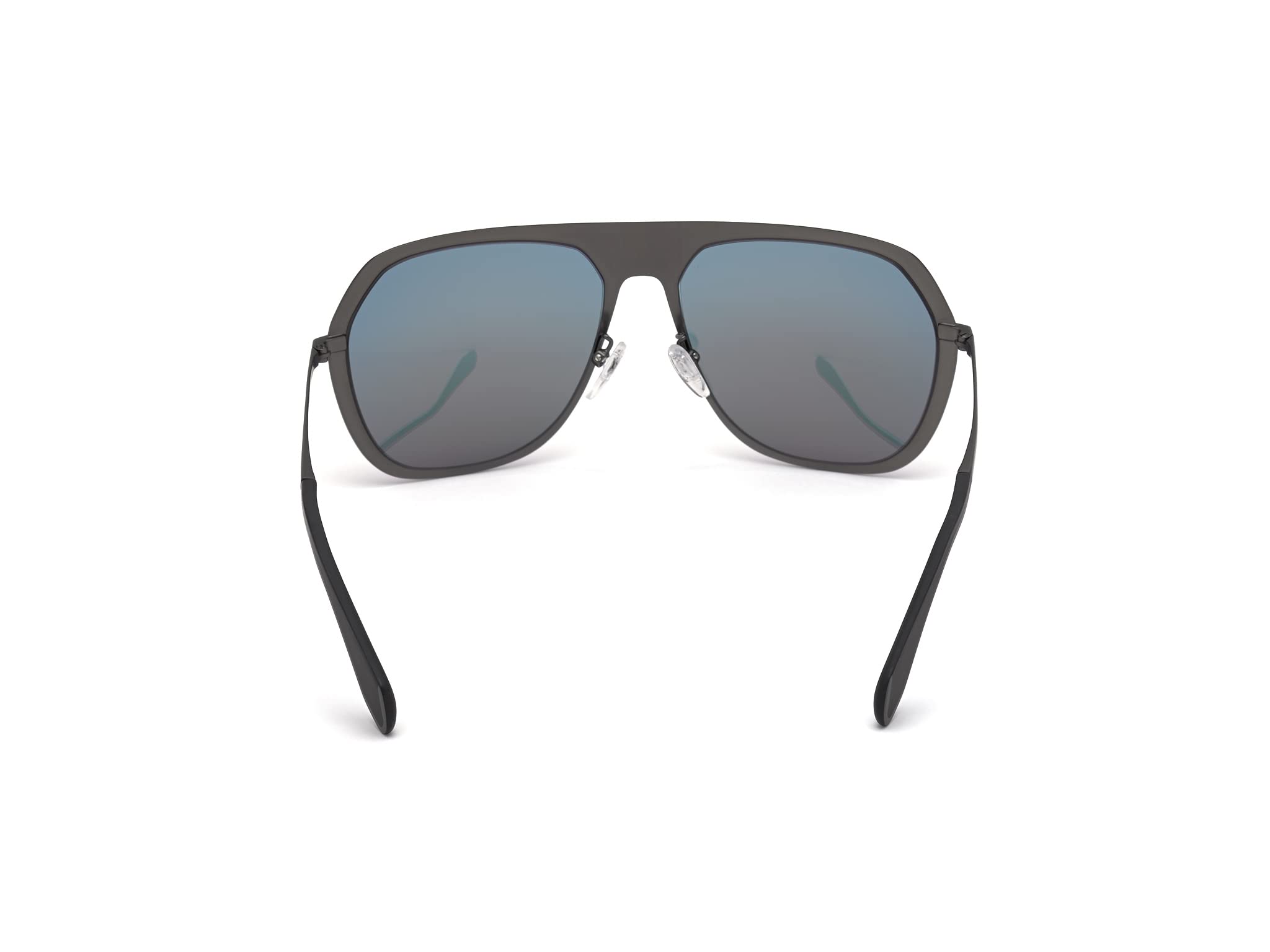 adidas OR0037 Square Sunglasses, Black, 58mm