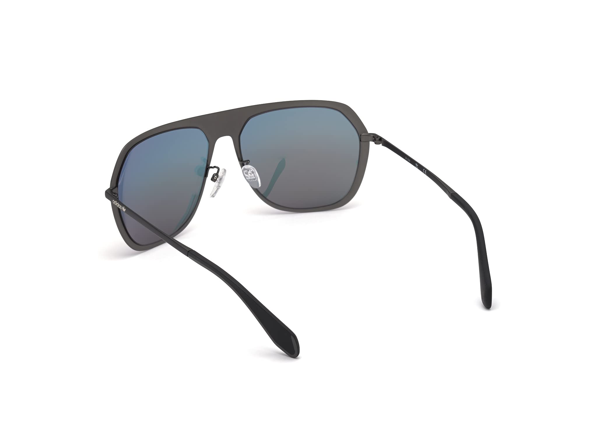 adidas OR0037 Square Sunglasses, Black, 58mm