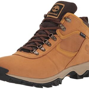 Timberland Men's Mt. Maddsen Anti-Fatigue Hiking Wateproof Leather Boot, Wheat, 11