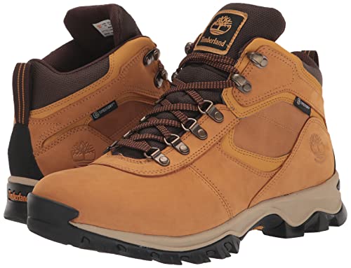 Timberland Men's Mt. Maddsen Anti-Fatigue Hiking Wateproof Leather Boot, Wheat, 11