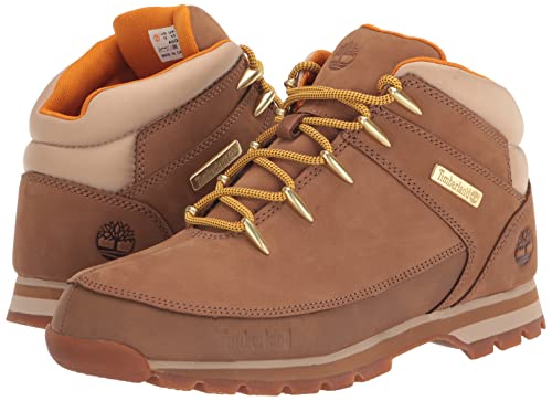 Timberland Men's Euro Sprint Hiker, Medium Brown Nubuck, 11.5