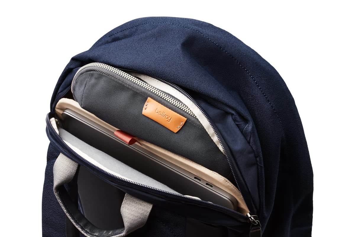 Bellroy Classic Backpack Plus – (Laptop Bag, Laptop Backpack, 24L) - Navy