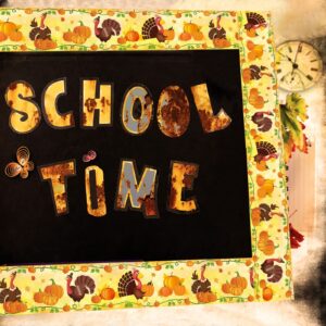 Thanksgiving Turkey Bulletin Board Border Fall Pumpkin Borders for Classroom Decoration 36Ft