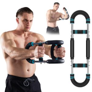 HOTWAVE Ultimate Twister Arm Exerciser.Adjustable Chest Expander, Forearm Enhanced Exercise Strengthener.Upper Body Strength Training Machine.Portable Spring Resistance Home Workout Equipment