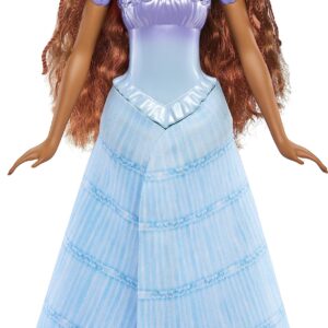 Mattel Disney Princess Toys, The Little Mermaid Transforming Ariel Fashion Doll, Switch from Human to Mermaid, Inspired by the Movie