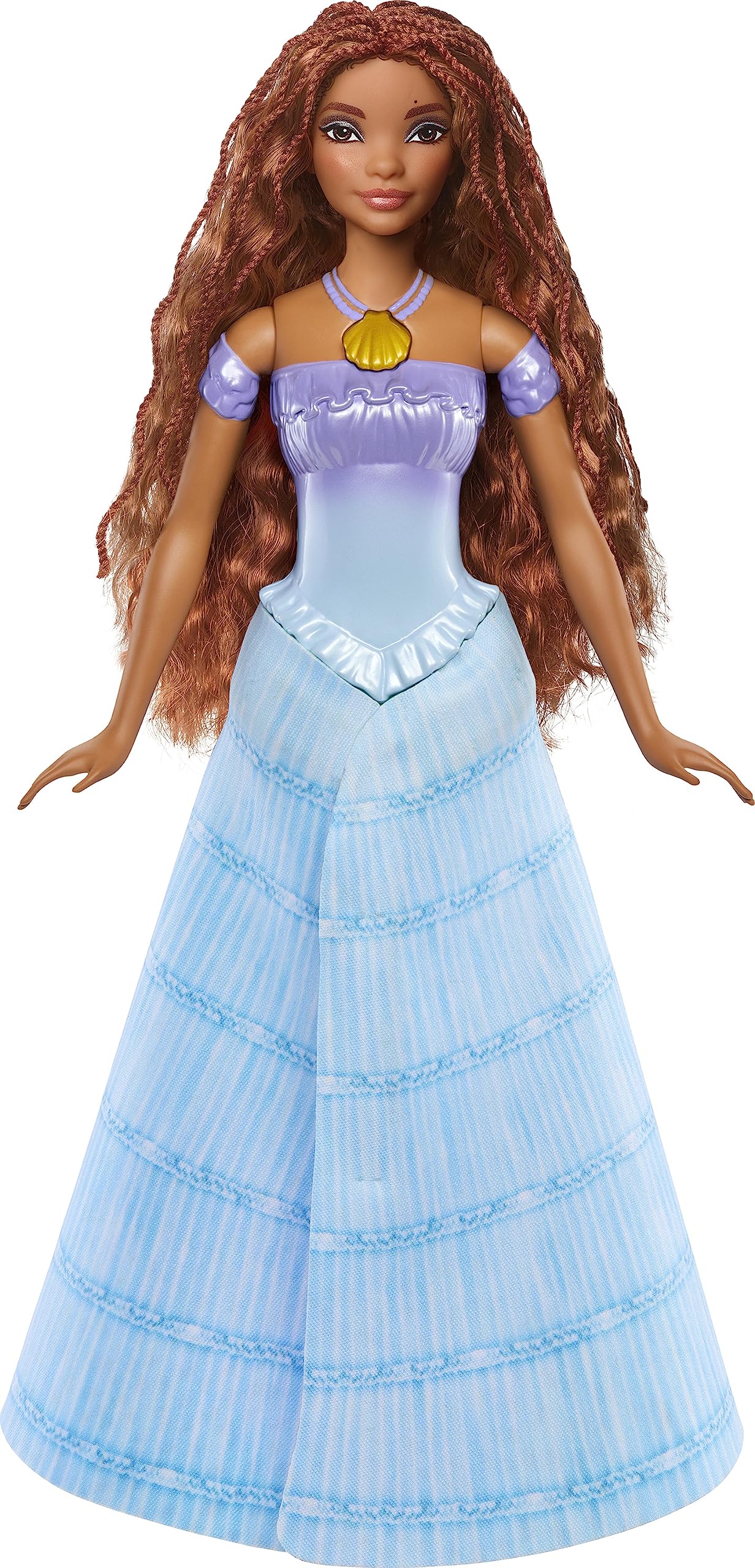 Mattel Disney Princess Toys, The Little Mermaid Transforming Ariel Fashion Doll, Switch from Human to Mermaid, Inspired by the Movie