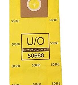 12 Type U 50688 Bags. Compatible with Kenmore Elite, Intuition, Progressive Upright Vacuum Cleaners. Replaces Part #'s 50105 5068 53294 50690 Style O