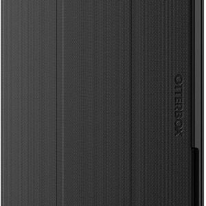 OtterBox Symmetry Series Folio Case for iPad (5th and 6th Generation) - Non-Retail Packaging - Starry Night (Clear/Black/Dark Grey Microsuede)