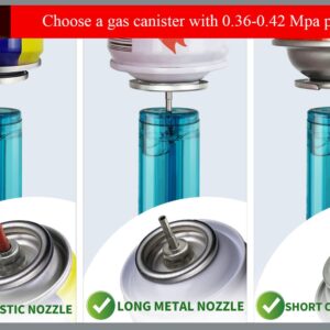 Samniu 4 Pack of Torch Lighter, Jet Flame, Butane gas, Mini Refillable Windproof Lighters, for candle, fireplace, grill (Gas not Included)