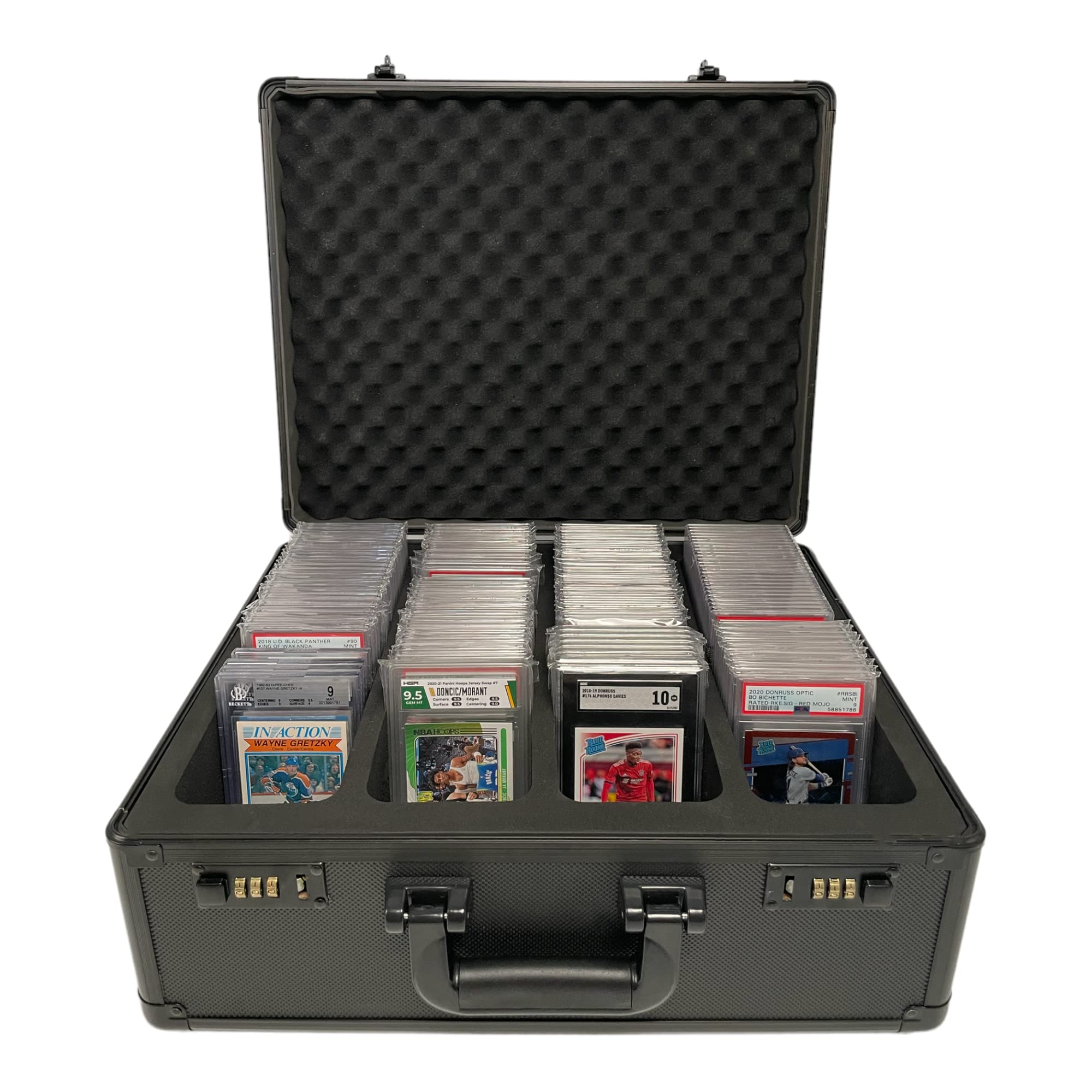 SLAB-SAFE XL: The Ultimate Graded Sports Trading Card Storage Solution for Baseball, Basketball, Football, and Hockey, TCG Cards and more. Your Go-To Card Storage, Carrying, and Travel Case.