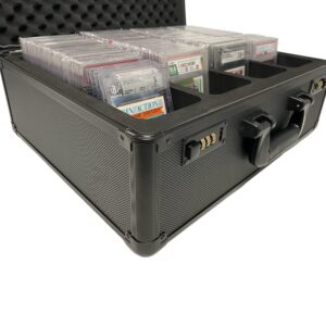 SLAB-SAFE XL: The Ultimate Graded Sports Trading Card Storage Solution for Baseball, Basketball, Football, and Hockey, TCG Cards and more. Your Go-To Card Storage, Carrying, and Travel Case.