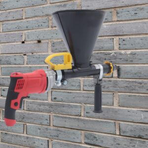 mortar grout electric gun 700w electric mortar grout tuck pointing gun sprayer stone cement caulking pointing brick tile grouting mortar applicator 110v