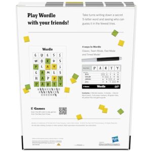 Hasbro Gaming Wordle The Party Game for 2-4 Players, Official Wordle Board Game Inspired by New York Times, Games for Ages 14+, Word Games