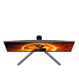 AOC U34G3X 34" Frameless UltraWide Gaming Monitor, WQHD 3440 x1440, 144Hz 1ms, FreeSync Premium, 3-Year Zero-Bright-dot (2022 Model),Black