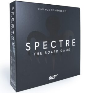 spectre the board game | spy vs. spy on the james bond movies for adults and kids | ages 14+ | 2-4 players | average playtime 20-45 minutes | made by modiphius entertainment