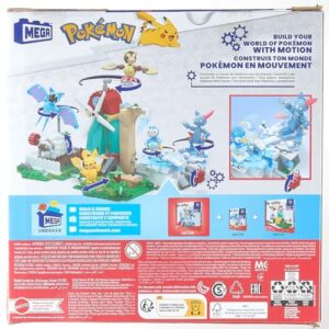 MEGA Pokémon Building Toys Set, Piplup and Sneasel’s Snow Day with 183 Pieces, 2 Poseable Characters and Motion, for Kids