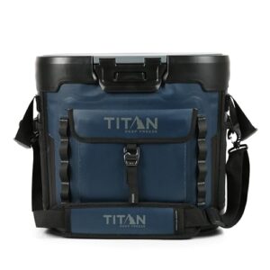 titan deep freeze welded cooler - 36 can zipperless cooler, cold front