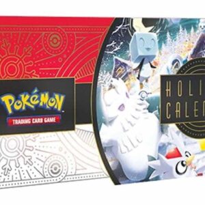 Pokémon TCG: Holiday Calendar (8 Foil Promo Cards, 6 Booster Packs & more), for ages 6+