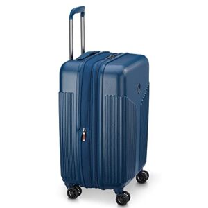 DELSEY Paris Comete 3.0 Hardside Expandable Luggage with Spinner Wheels, Blue, Carry-on 20 Inch