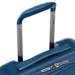 DELSEY Paris Comete 3.0 Hardside Expandable Luggage with Spinner Wheels, Blue, Carry-on 20 Inch