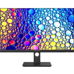 innocn 27 inch 4k monitor computer uhd 3840 x 2160 lcd ips display, hdr400, usb type c dp hdmi pc monitor, 1.07b+ colors, built-in speakers, pivot/height adjustable stand, black