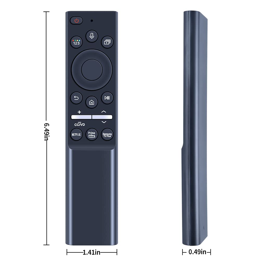 New 2021 Models BN59-01357F Voice Replacement Remote Control for Samsung QLED Smart TVs Compatible with Neo QLED, The Frame and Crystal UHD Series (BN59-01357F)