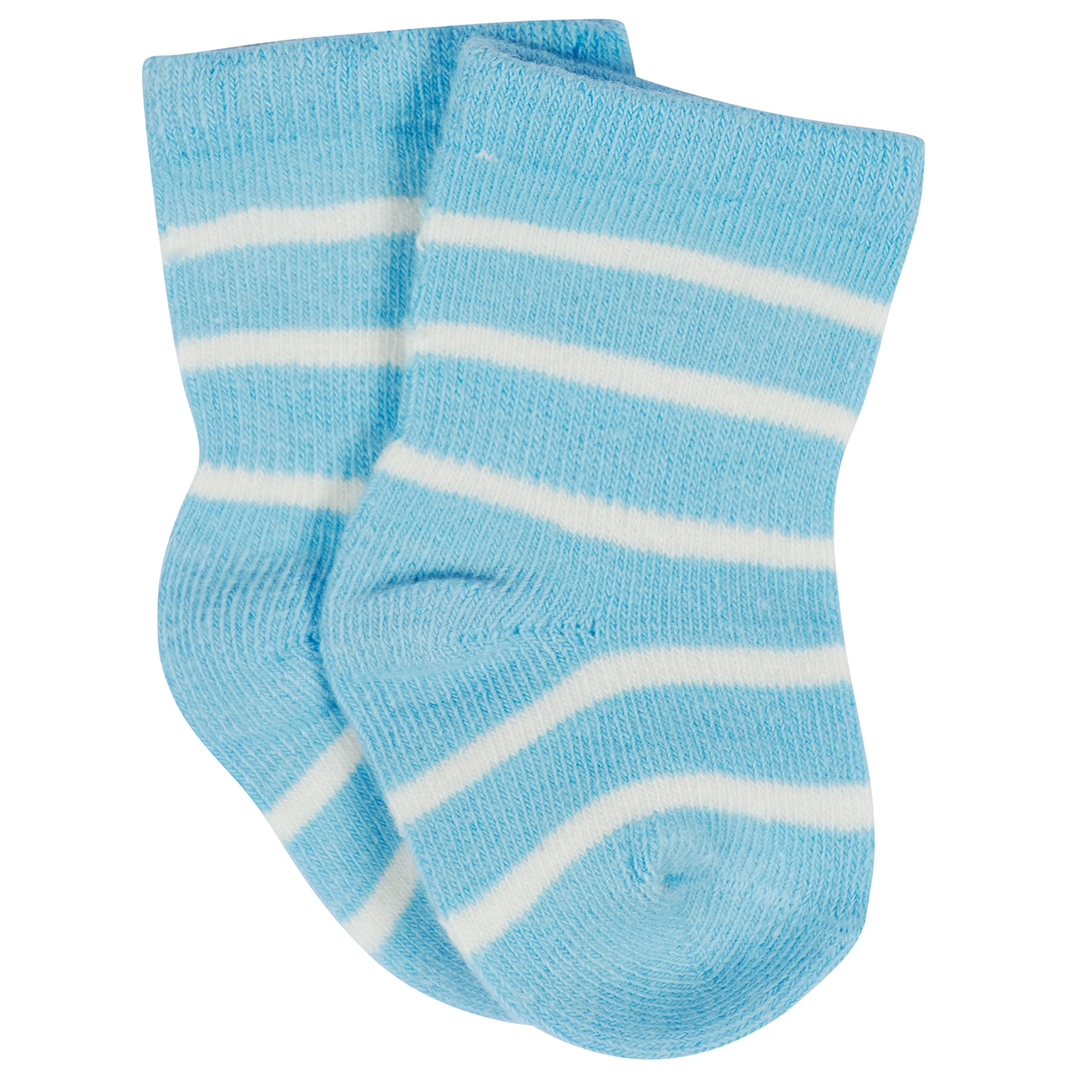 Onesies Brand Unisex Baby 12-Pair Bootie Socks Bear 0-6 Months