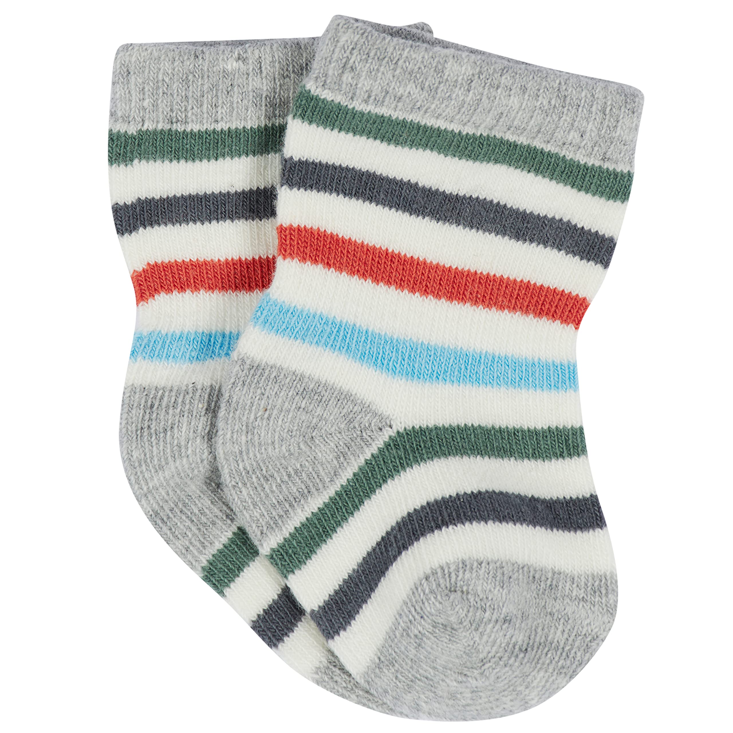 Onesies Brand Unisex Baby 12-Pair Bootie Socks Bear 0-6 Months