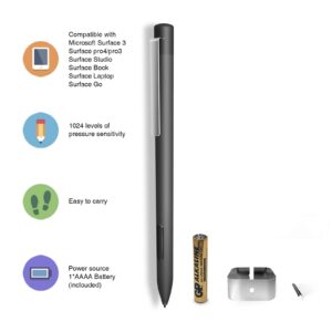 Surface Pen, Skymirror Microsoft Pen Compatible with Surface Pro 9/8/7+/X/7/6/5/4/3, Surface Book 3/2/1, Surface Go, Surface Laptop, Surface Go Laptop with high Pressure Sensitivity