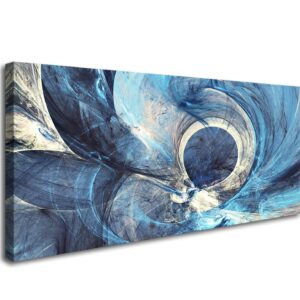 YYYYHPP YP1275 Abstract Wall Art Modern Minimalist Abstract Canvas Painting Blue Canvas Wall Art Print Painting for Wall Decor Home Decor