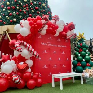 Red Balloons 110Pcs Red Balloon Garland Arch Kit 5/10/12/18 Inch Matte Latex Red Balloons Different Sizes as Birthday Balloons Wedding Valentine’s Day Balloons Christmas Balloons Party Decorations