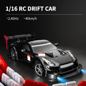 GoolRC RC Drift Car 1/16 RC Car Remote Control Car 2.4GHz 4WD 30km/h RC Race Car High Speed Kids Gift RTR RC Cars for Boys Waterproof Electric Car Toy Car