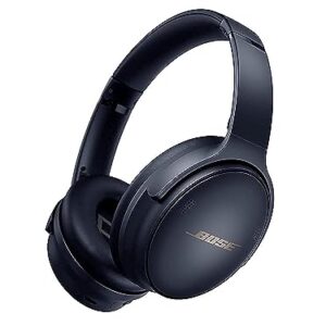 Bose QuietComfort 45 Wireless Bluetooth Noise Cancelling Headphones, Over-Ear Headphones with Microphone, Personalized Noise Cancellation and Sound, Midnight Blue, Limited Edition