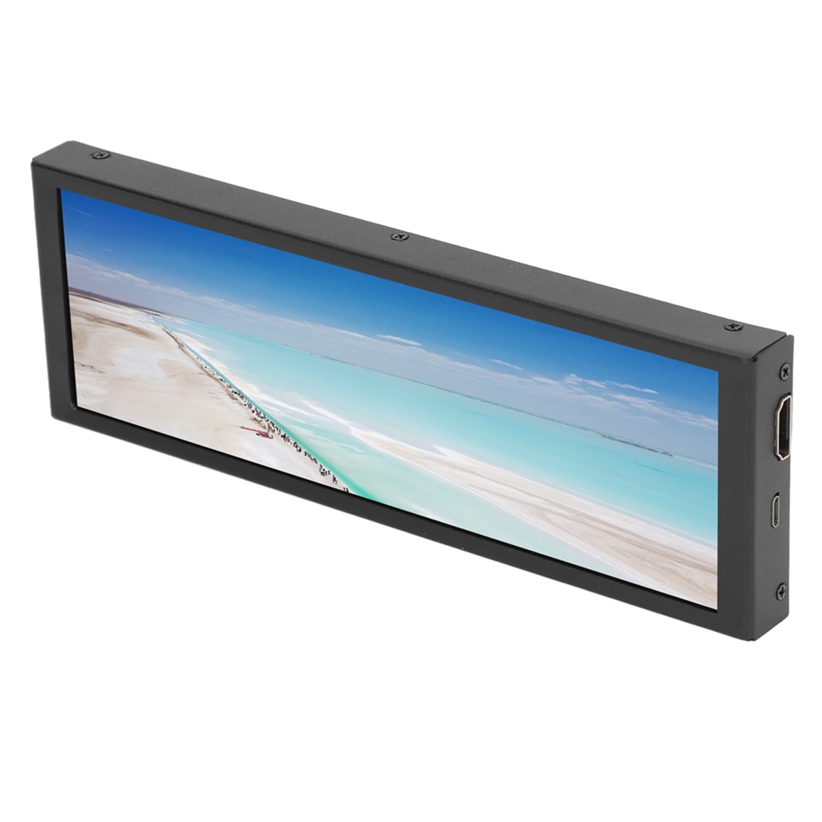 PC Case Secondary Screen 7.9in TFT LCD Portable Monitor for Computer Laptop(Capacitive Touchscreen)