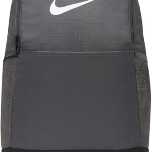 NIKE Unisex - Adult Brasilia 9.5 Backpack, Iron Grey/Black/White, One Size