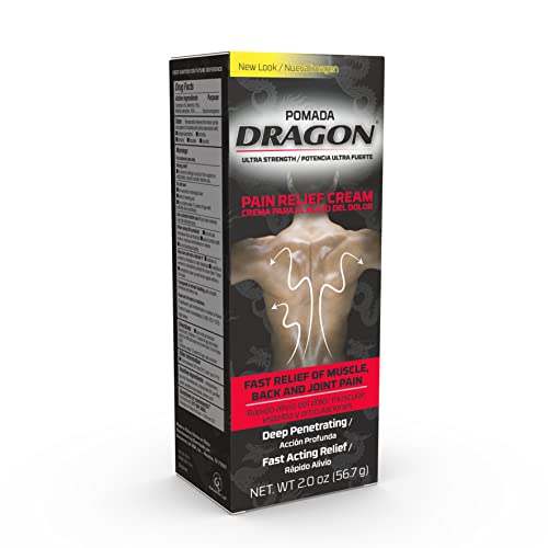 Dragon - Ultra Strength Pain Relief Cream for Muscle, Back and Joint Pain Cream, 2 Ounce (Pack of 3)