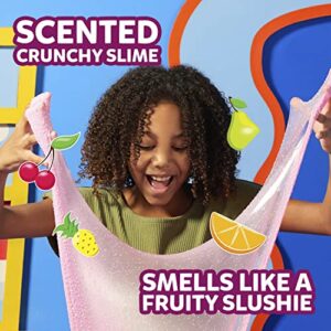 Elmer's Gue Premade Slime, Variety Pack, Includes Clear Slime, Scented Slime, Glitter Slime, 4 Count