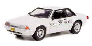 greenlight 42990-b hot pursuit series 41-1993 mustang ssp - oregon state police 1/64 scale diecast