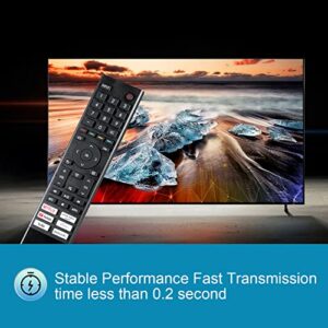 Replacement Remote Control for Hisense 4K UHD Android Smart TV