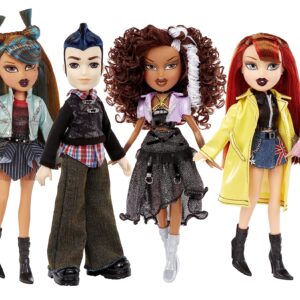 Bratz Pretty ‘N’ Punk Sasha Fashion Doll with 2 Outfits and Suitcase, Collectors Ages 6 7 8 9 10+