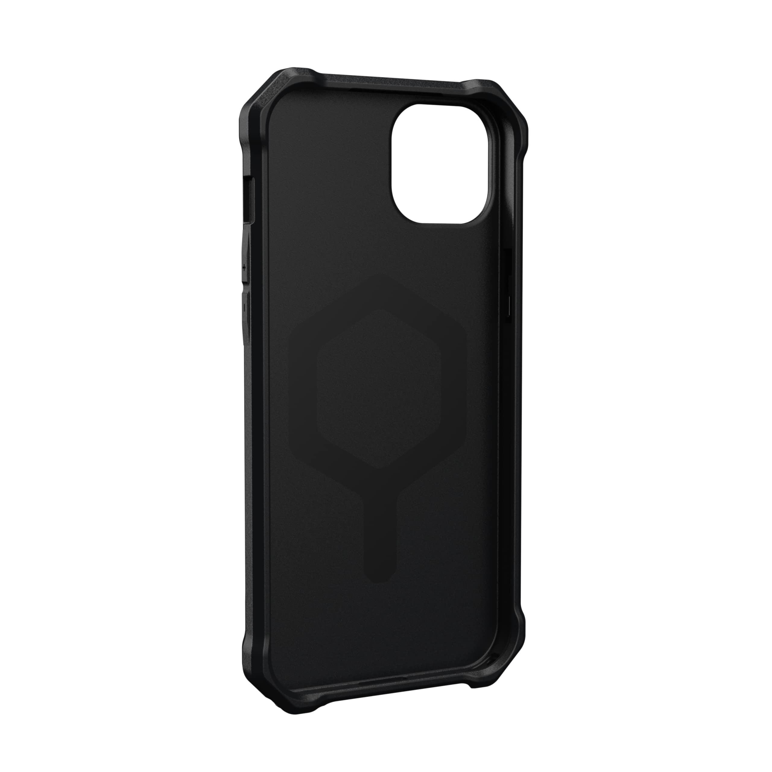 URBAN ARMOR GEAR UAG Designed for iPhone 14 Plus Case Black 6.7" Essential Armor Built-in Magnet Compatible with MagSafe Charging Ultra Thin Ergonomic Protective Cover