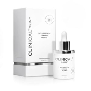 Clinical Skin Polypeptide Firming Serum, for Fine Lines and Wrinkles, Anti-Aging Serum, Antioxidants, Hyaluronic Acid, Night and Day, 1.7 Ounces