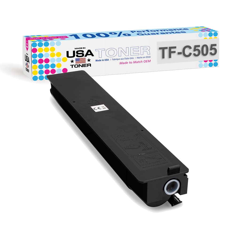 MADE IN USA TONER for Toshiba T-FC505U-K, e-Studio 2505AC, 3005AC, 3505AC, 4505AC, 5005AC (Black)