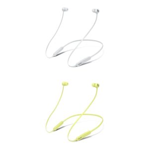 beats flex wireless earbuds - 2 pack - smoke gray and yuzo yellow