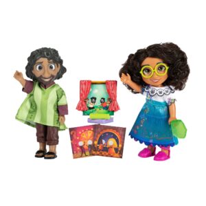 disney encanto mirabel & bruno petite dolls storytelling gift set - each doll stands 6 inches tall