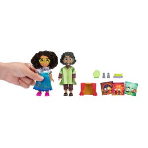 Disney Encanto Mirabel & Bruno Petite Dolls Storytelling Gift Set - Each Doll Stands 6 Inches Tall