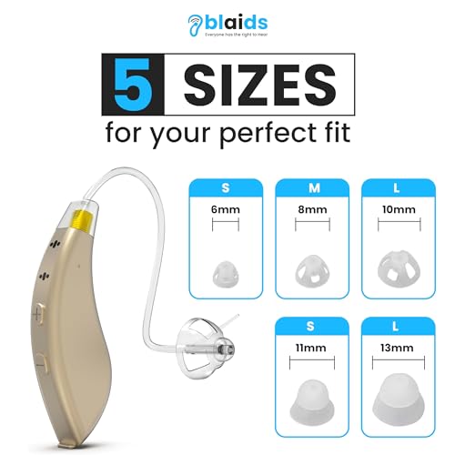 BlaidsX Pro Programmable Hearing Aids for Adults with Mobile App Hearing Test & Noise Cancellation, Hearing Aids for Seniors with Bluetooth, Dual Mic & 48 DSP Channels | USA-Made Multi Core Processor