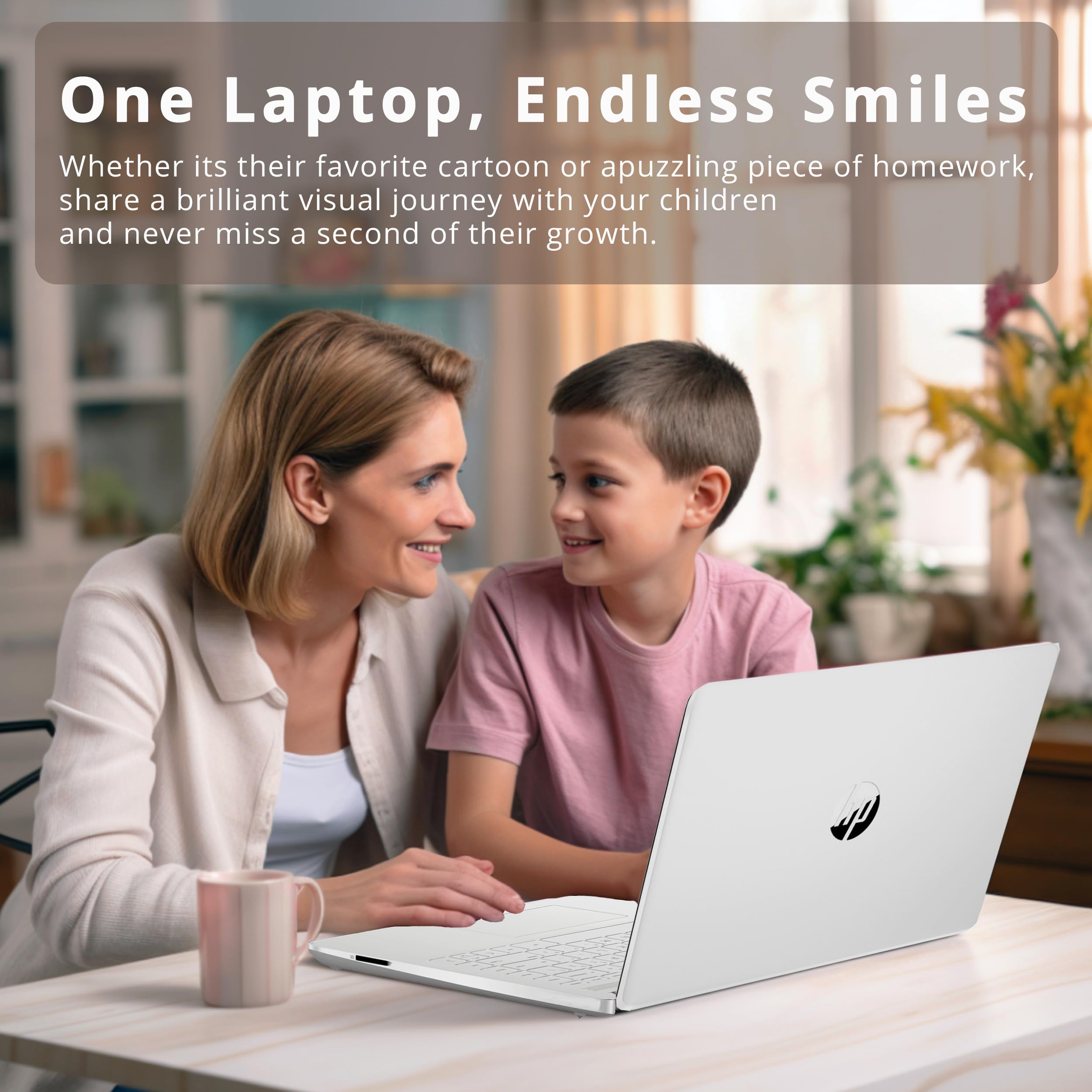 HP 14" FHD IPS-Type Lightweight Laptop, AMD Ryzen 3-3250U, 16GB RAM, 512GB PCIe SSD, AMD Radeon Graphics, True Vision HD Camera, Wi-Fi 5, Bluetooth, Win 11, Silver, 32GB USB Card