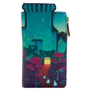 loungefly brave princess castle wallet